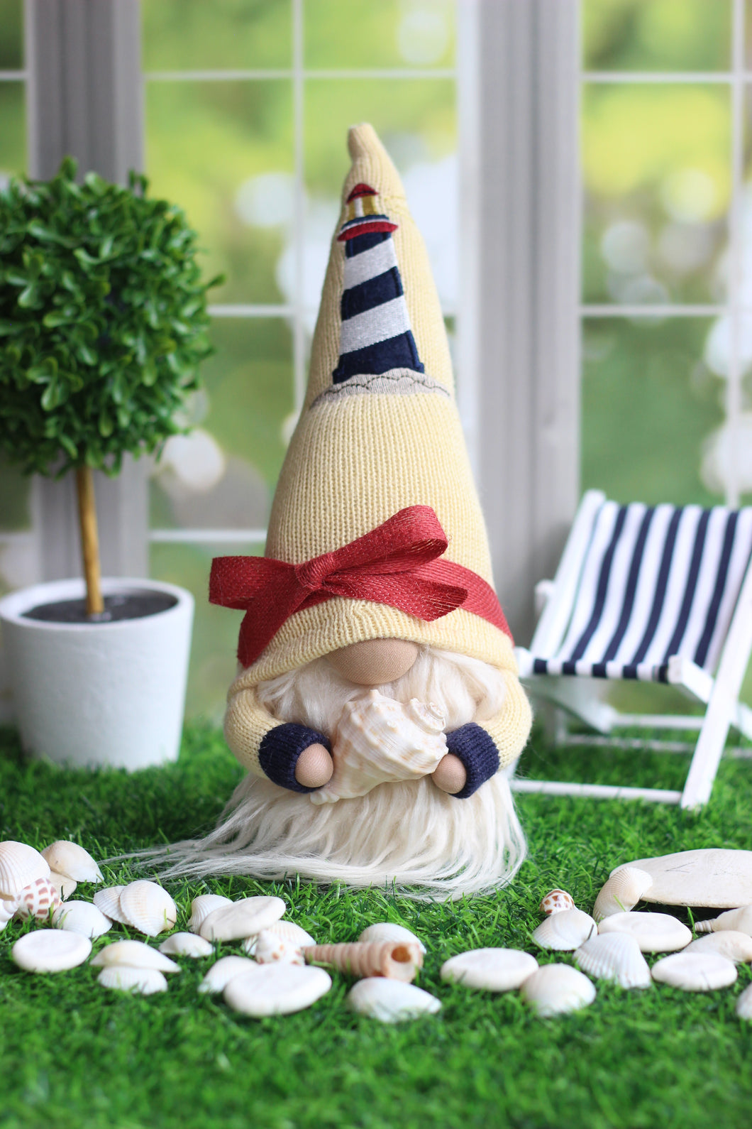 22 Large Light House Gnome
