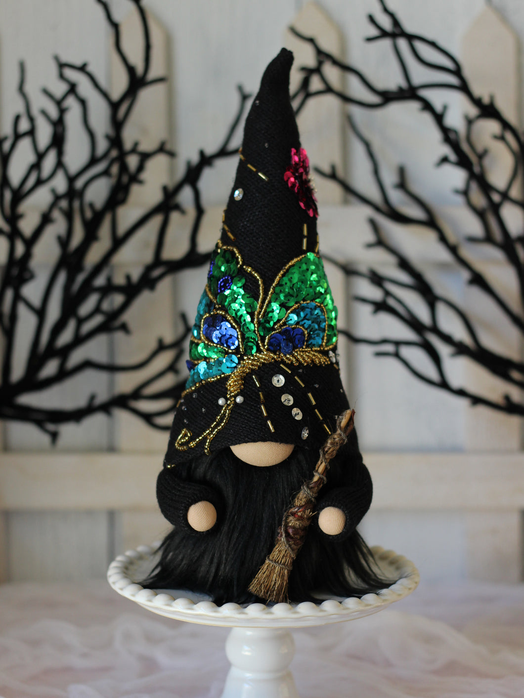 10 Large Witch Gnome